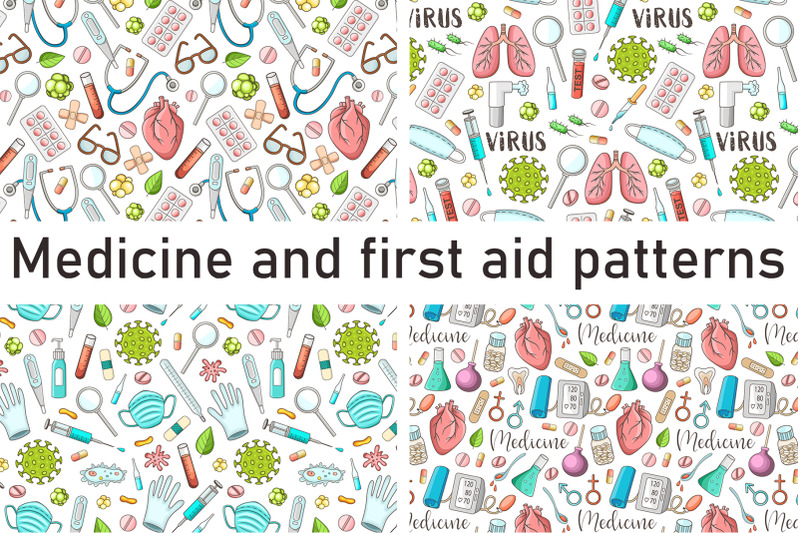 medicine-and-first-aid-patterns