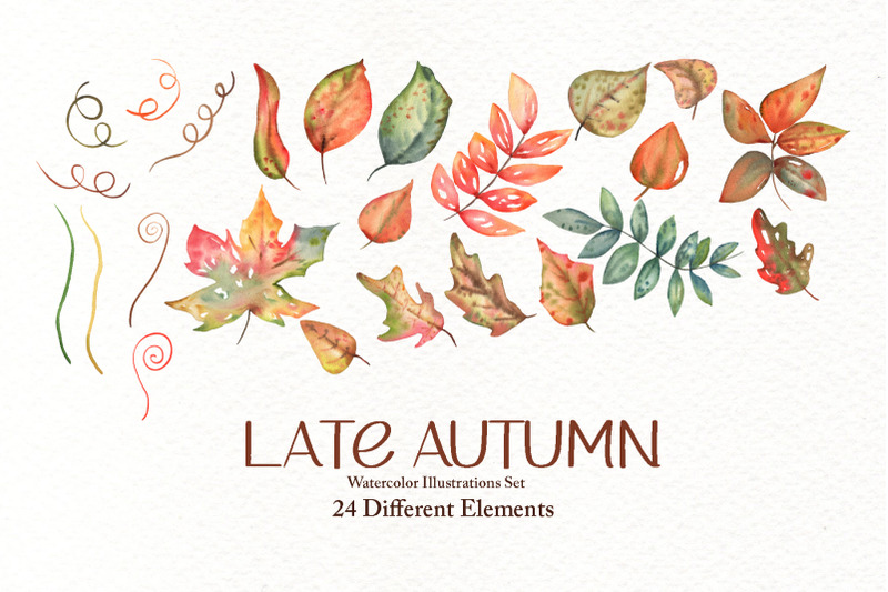 late-autumn-watercolor-set