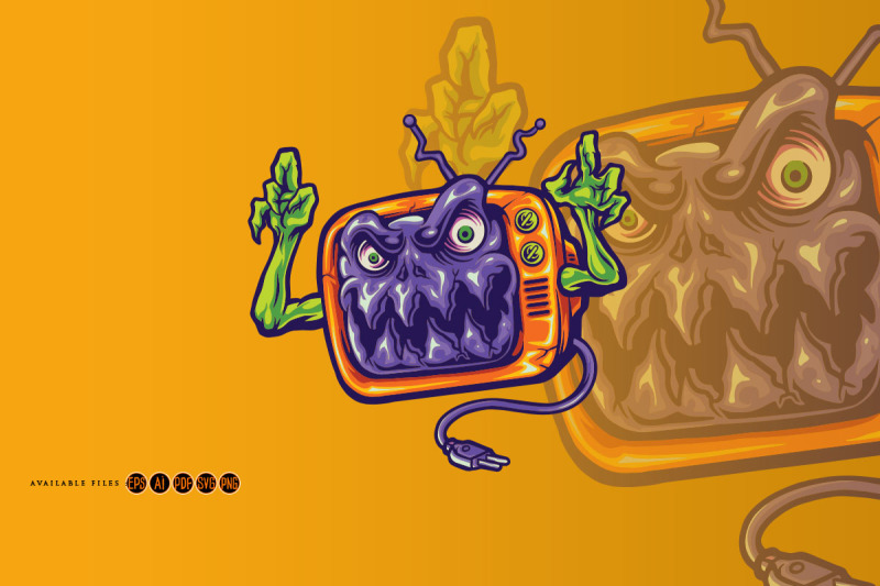 monster-television-terror-illustration