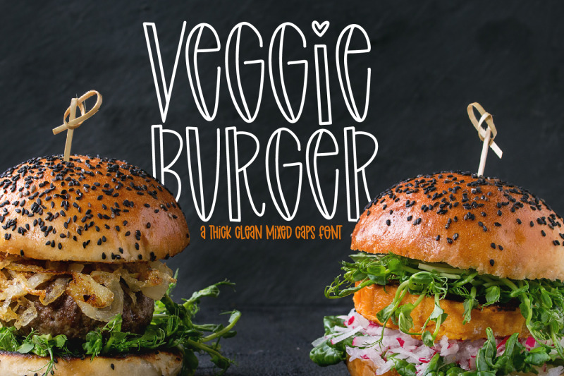 veggie-burger-an-inline-font