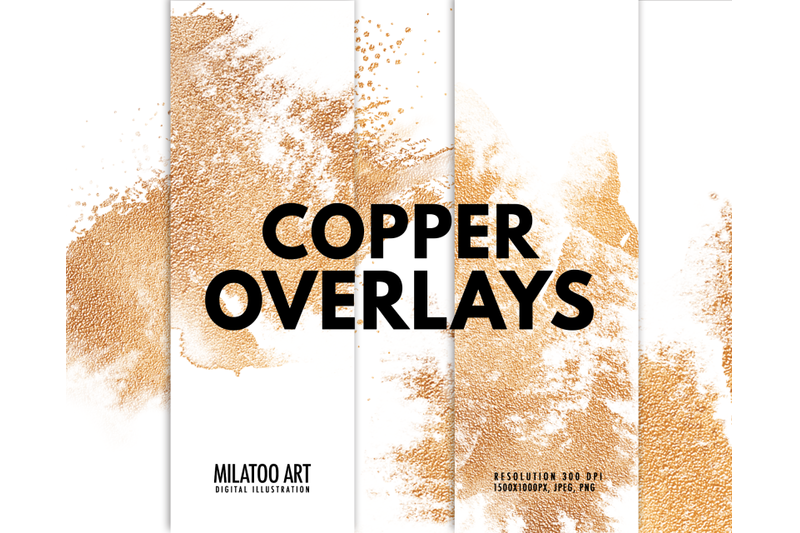 copper-overlay-textures-metallic-foil-copper-foil