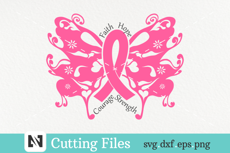 a-cancer-awareness-butterfly-svg-vector-file