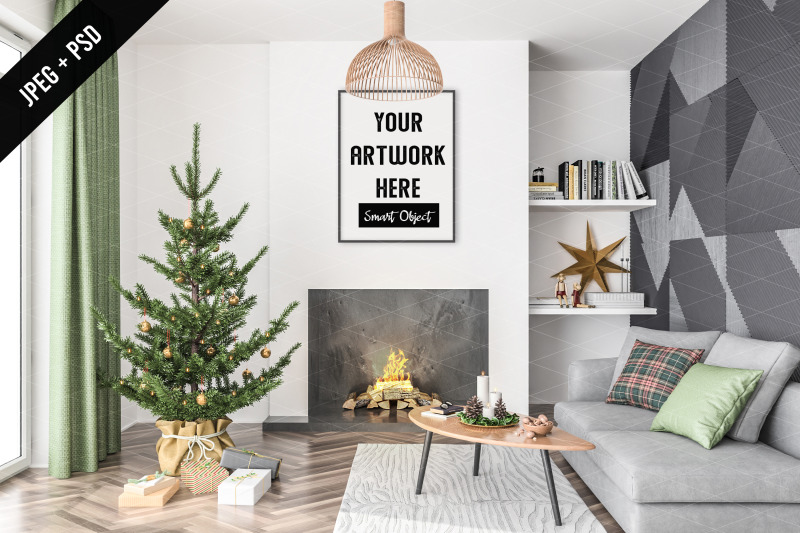 christmas-living-room-scene-frame-mockup-kit