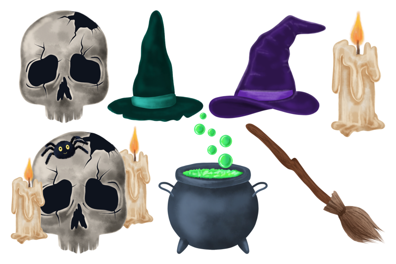 halloween-clipart-24-watercolor-illustration