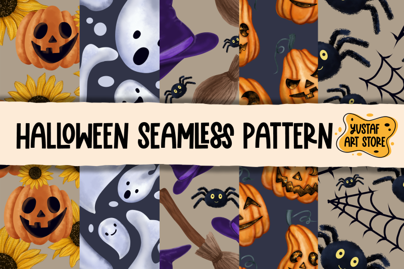 halloween-seamless-pattern-digital-paper-for-scrapbooking