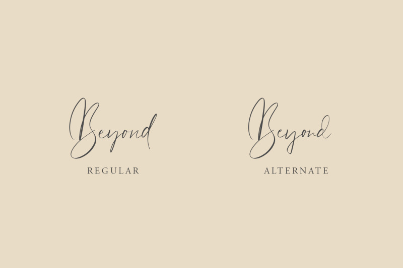 beyond-signature-font