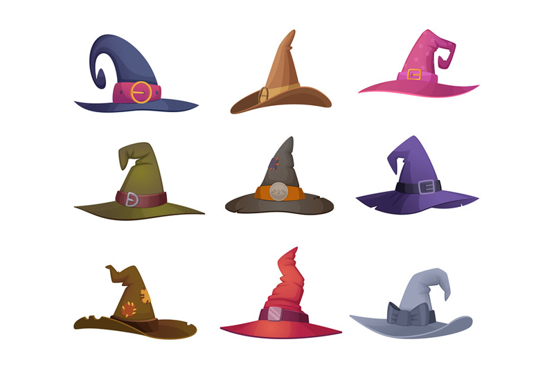 halloween-hat-cap-for-witch-scary-symbols-for-halloween-party-celebra