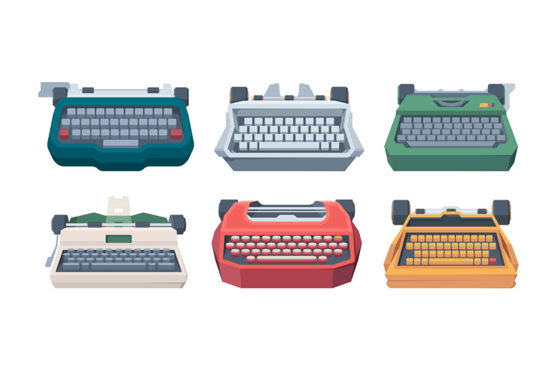 retro-typewriting-type-keyboard-letter-old-machines-for-writers-vecto