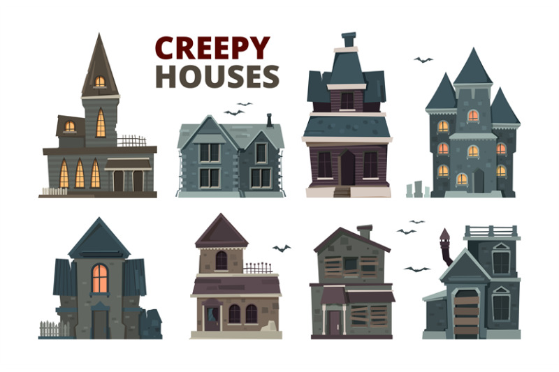 horror-house-halloween-scary-gothic-village-buildings-with-spooky-vec