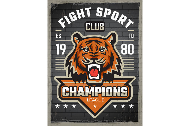 team-animals-poster-wild-sport-mascot-shield-on-placard-vector-animal