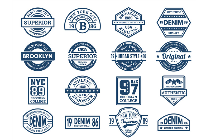 jeans-emblems-vintage-typography-labels-urban-style-wear-patches-spor