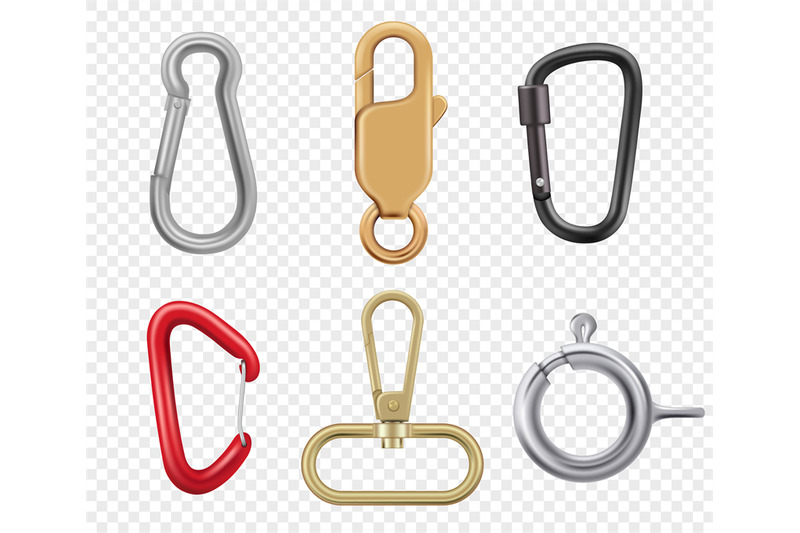 carabine-hook-climbers-for-hiking-loop-vector-keys-and-lock-illustrat