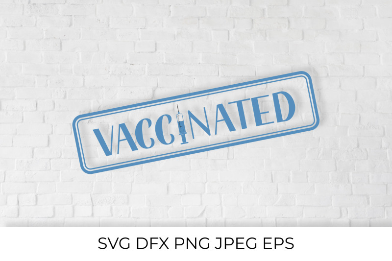 vaccinated-svg-vaccination-for-coronavirus-covid