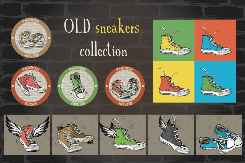 old-sneakers-collection