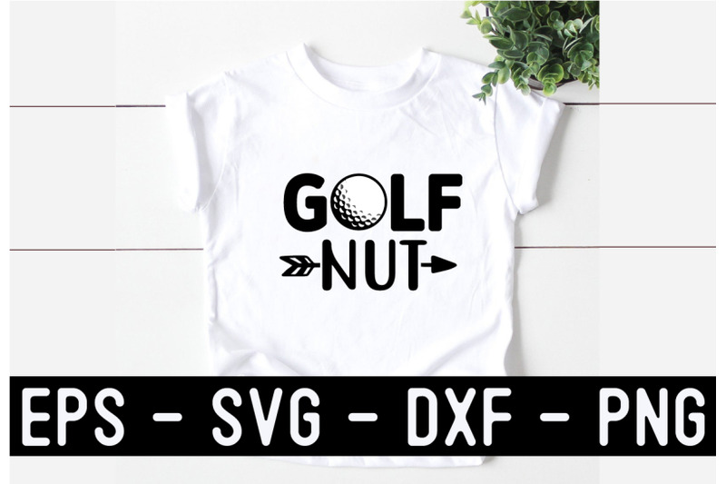 golf-svg-t-shirt-design-template