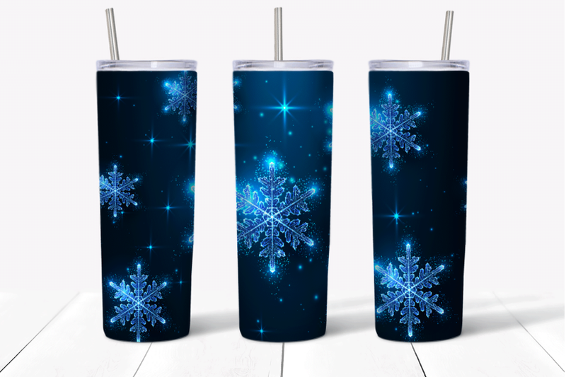 christmas-snowflakes-20-oz-tumbler-sublimation-designs