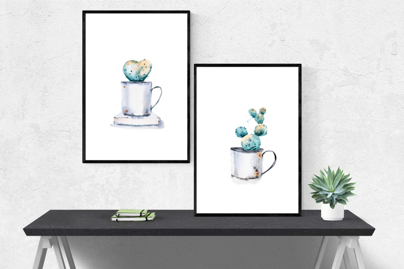 watercolor-potted-succulent-sublimation-cactus-clipart
