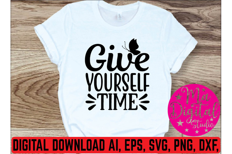 give-yourself-time-svg-design