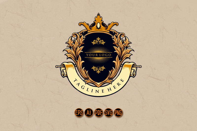 best-king-badge-logo-luxury-company