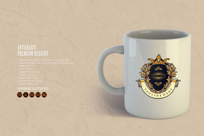 best-king-badge-logo-luxury-company