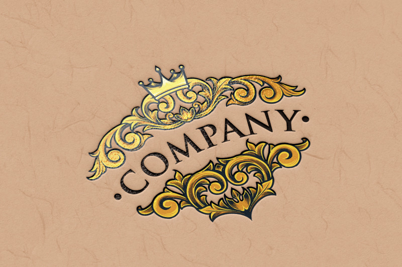 company-bussines-vintage-crown-ornate