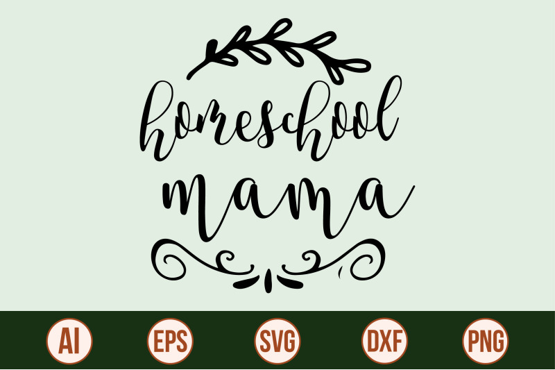 homeschool-mama-svg-cut-file