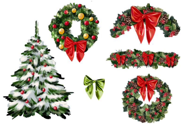 winter-scene-clipart-christmas-door-scene