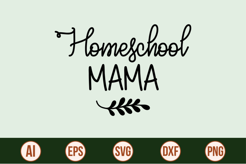 homeschool-mama-svg-cut-file