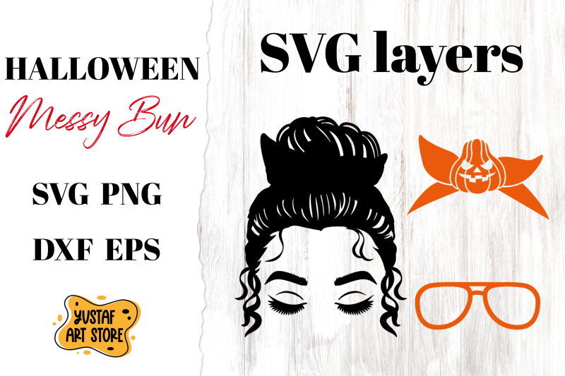 halloween-messy-bun-pumpkin-svg-cut-file-and-sublimation