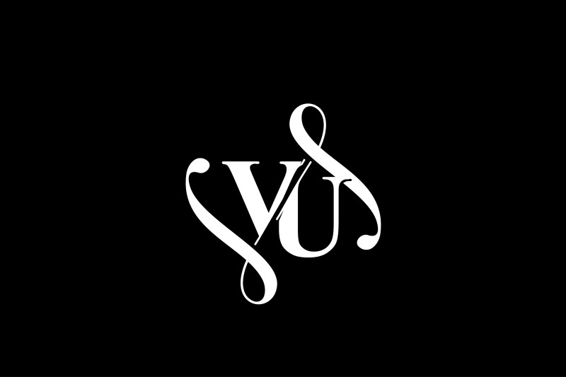 vu-monogram-logo-design-v6