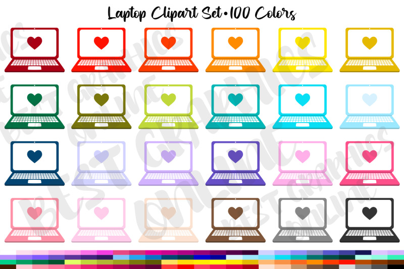 laptop-clipart-set-laptop-computer-heart-clip-art-graphics