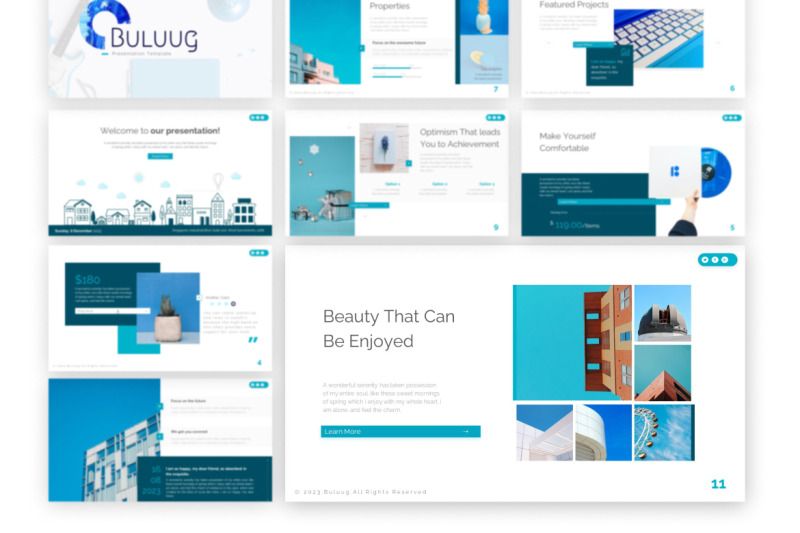 buluug-multipurpose-modern-powerpoint-template