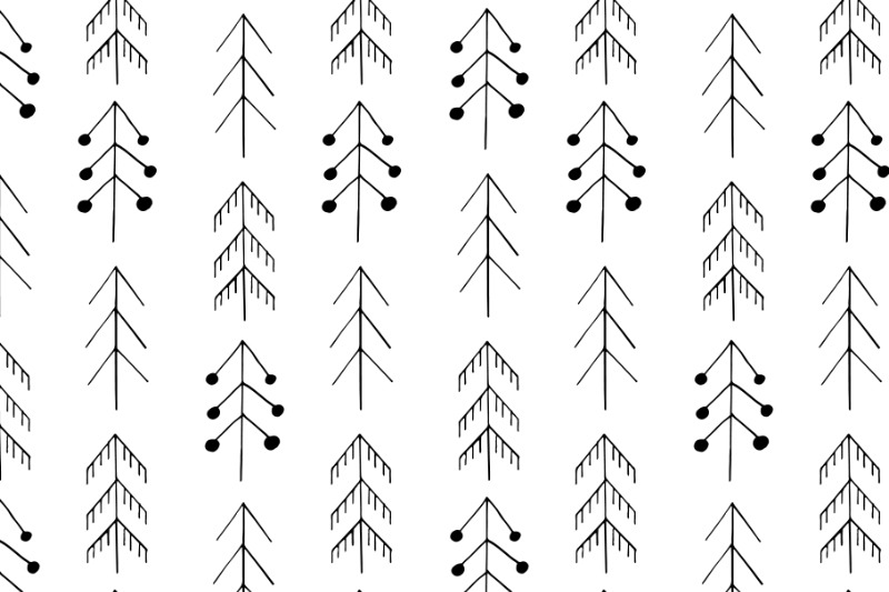 christmas-trees-seamless-pattern-scandinavian