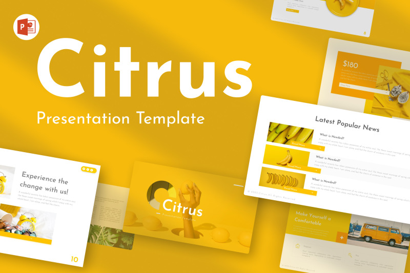citrus-multipurpose-creative-powerpoint-template