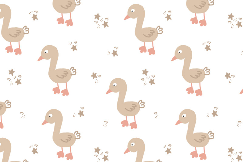 cute-goose-seamless-pattern-white