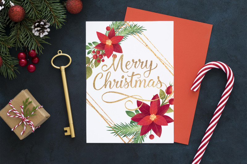 christmas-floral-wreath-clipart-winter-festive-graphics