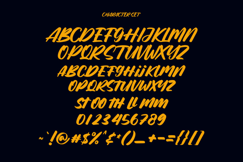 maxthrone-handwritten-display-font