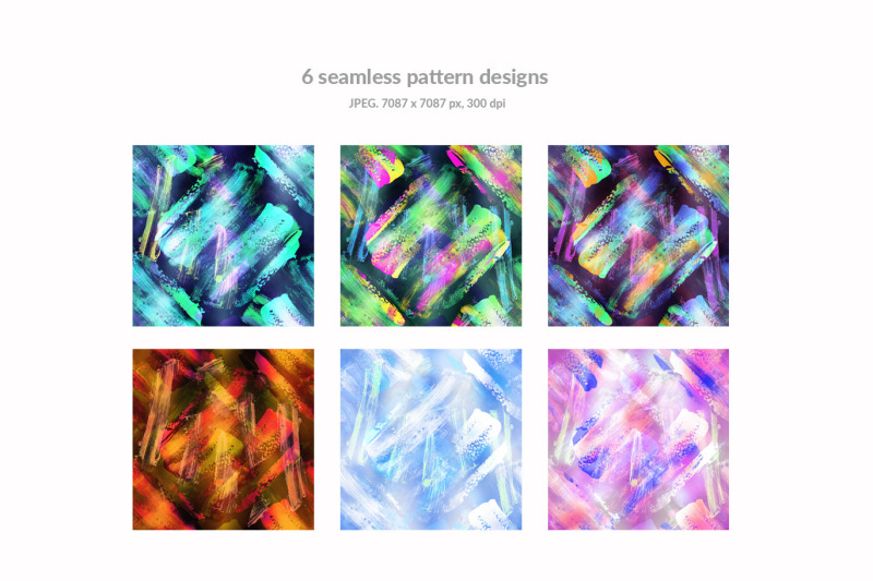 painted-hologram-pattern-collection