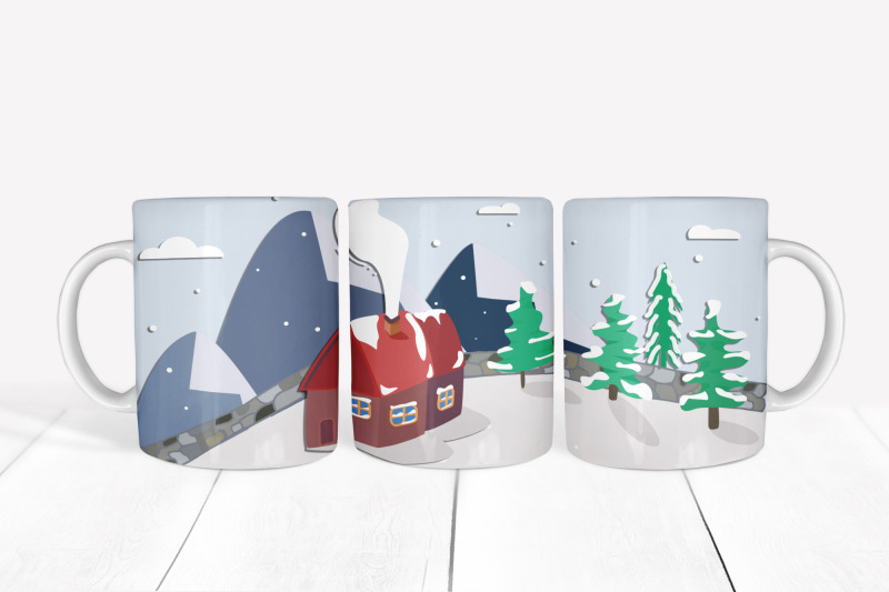 winter-house-mug-sublimation-wrap