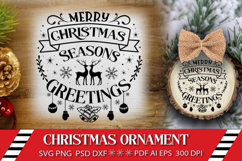 christmas-round-ornament-svg-merry-christmas-sign-svg