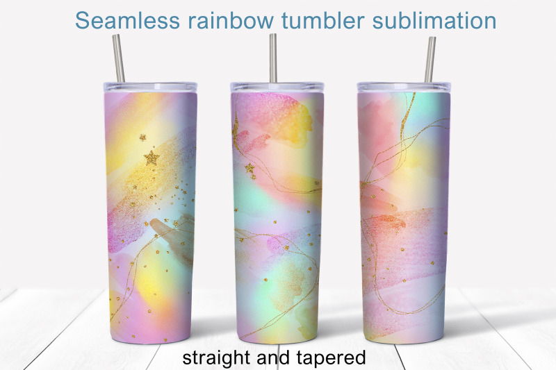 abstract-rainbow-tumbler-sublimation-20oz-tumbler-design-png