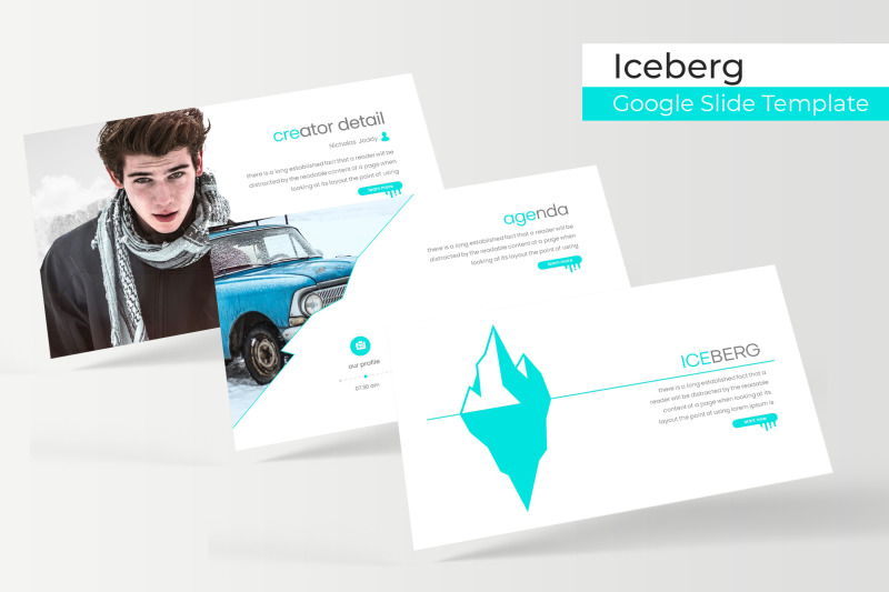 iceberg-google-slide-template