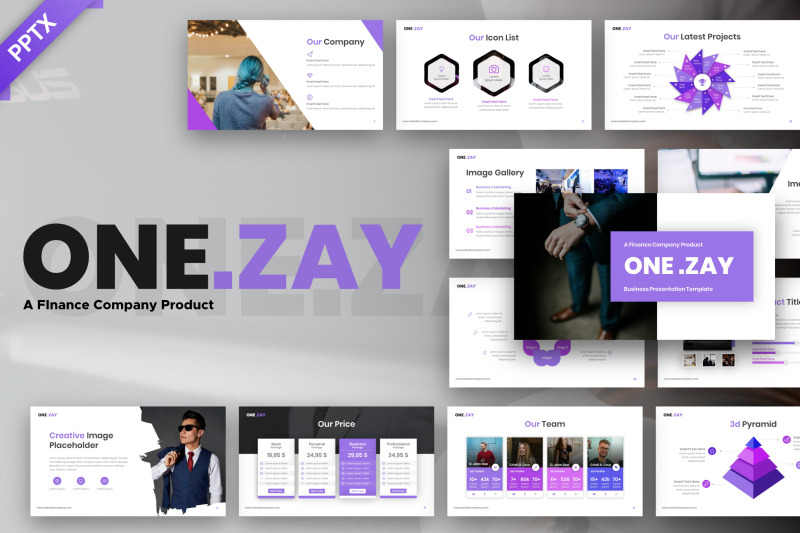 one-zay-finance-powerpoint-template