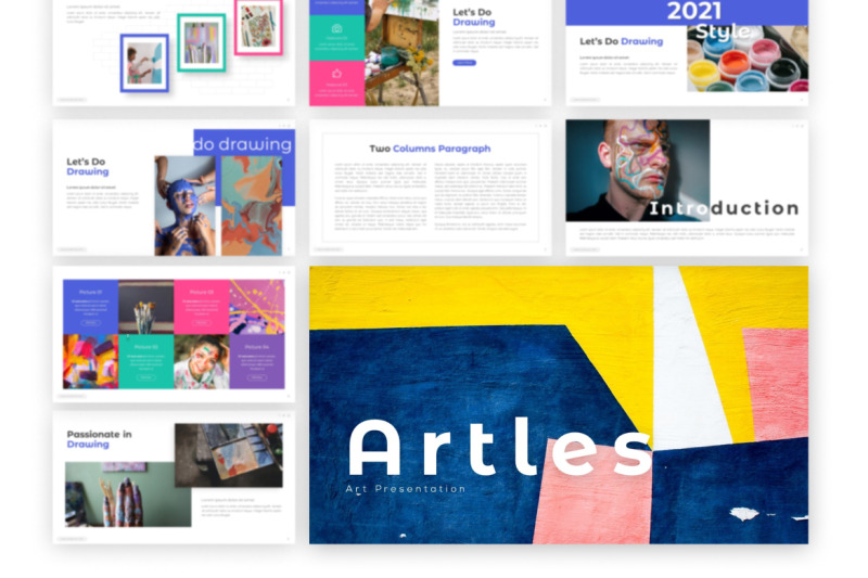 artles-art-creative-powerpoint-template