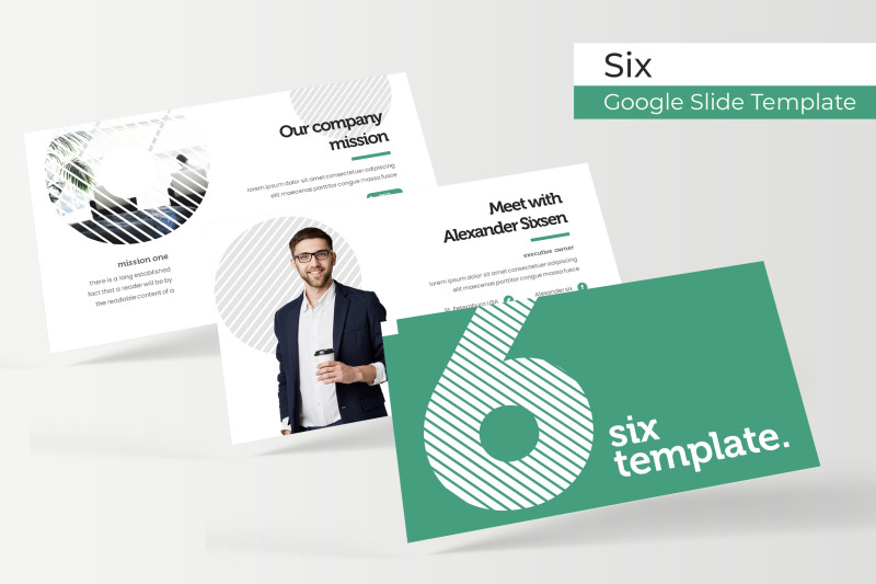 six-google-slide-template
