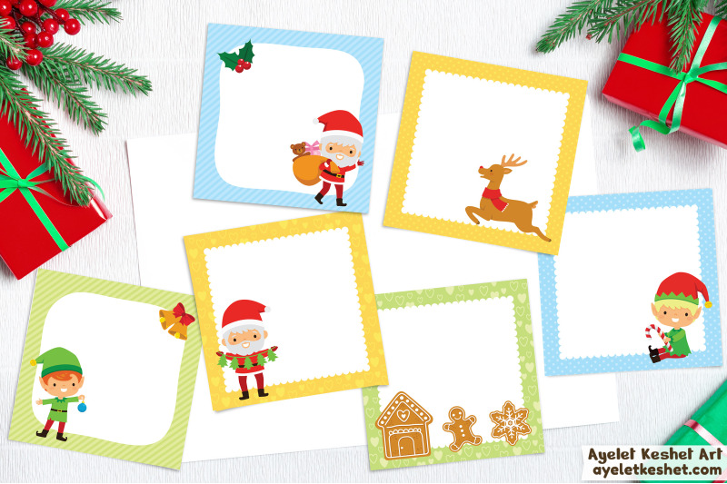 christmas-bundle-clipart-notes-and-patterns