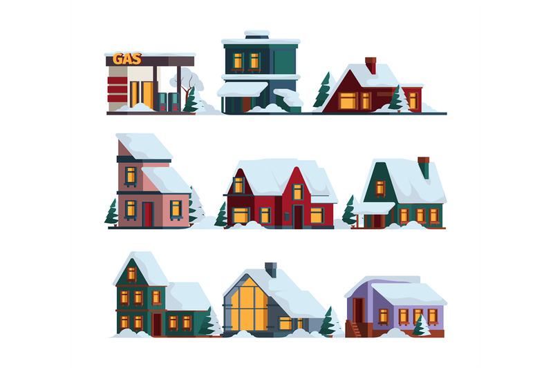 snow-cap-house-winter-christmas-architecture-modern-buildings-in-snow