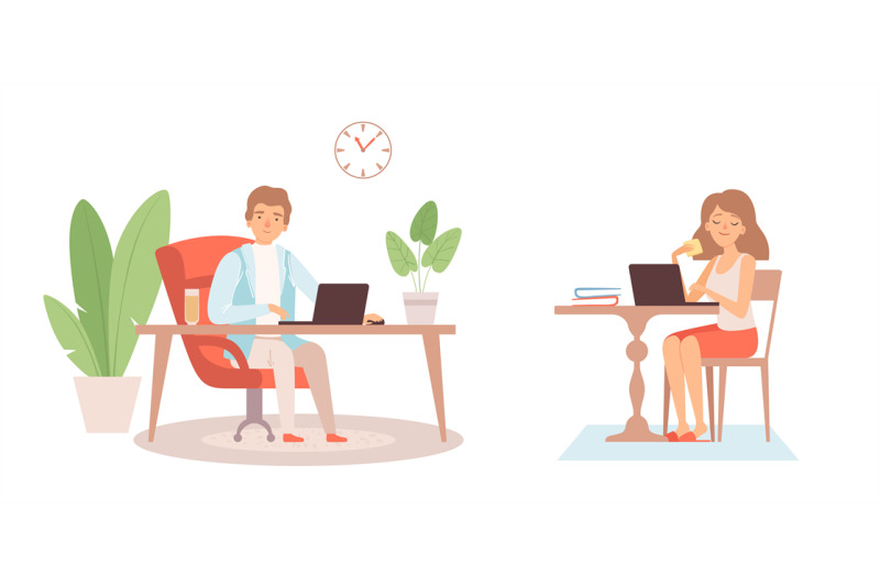 home-office-man-woman-work-or-study-from-house-freelancers-isolatio