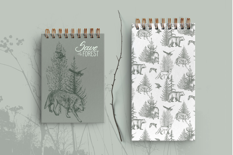 wild-forest-vector-collection