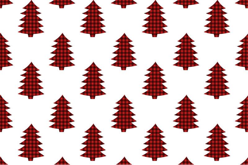 christmas-trees-pattern-christmas-tree-buffalo-plaid-svg